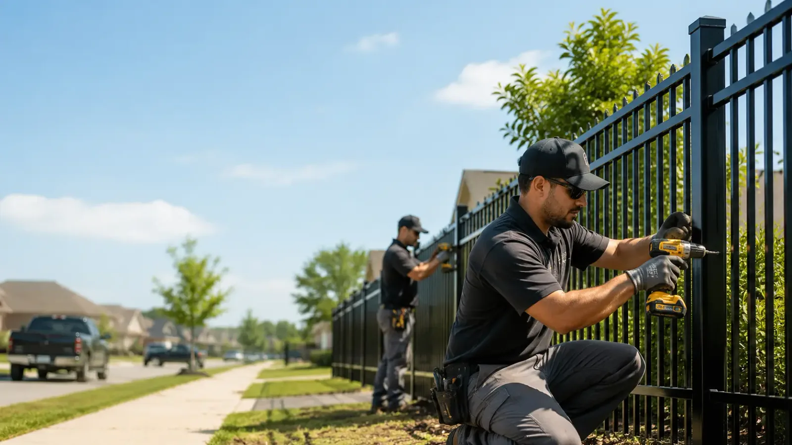 Metal Fence Installation in Brownwood, TX